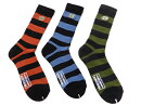 トイズマッコイTMA20073パックボーダーブーツソックスtoysmccoyメンズ靴下新品TOYSMcCOYSocksMen'sCasualStripedBootSocks3-PackBECKBootsSocksTMA2007