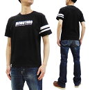 桃太郎ジーンズTシャツ07-090GTBmomotaroロゴxGTB左袖出陣ラインメンズ半袖Tee新品MomotaroJeansT-shirtMen'sShortSleeveTeewithStripe&LogoGraphic07-090