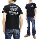 バズリクソンズTシャツBR78537BuzzRickson第100歩兵大隊メンズスラブ半袖tee新品BuzzRicksonT-shirtMen'sMilitary100thInfantryBattalionnicknamedOne-Puka-PukaGraphicShortSleeveLoop-wheeledTeeBR78537