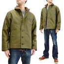 トイズマッコイN-1デッキジャケットTMJ1926TOYSMcCOYメンズ無地N1デッキジャケット新品TOYSMcCOYJacketMen'sReproductionUSNN-1DeckJacketN1CoatTMJ1926OliveU.S.NavyN-1DeckJacketWWIIWinterjacketSherpa-LinedCottnJacket