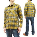 サムライジーンズ長袖シャツSNL21-02チェックネルシャツメンズフランネルワークシャツ新品SamuraiJeansPlaidFlannelShirtMen'sCheckedLongSleeveWorkShirtSNL21-02MadeinJapan