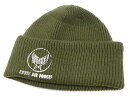 バズリクソンズニットキャップBR02756ニット帽BuzzRicksonKnitCapMen'sWoolWinterHatUSAAFA-4MechanicsCap