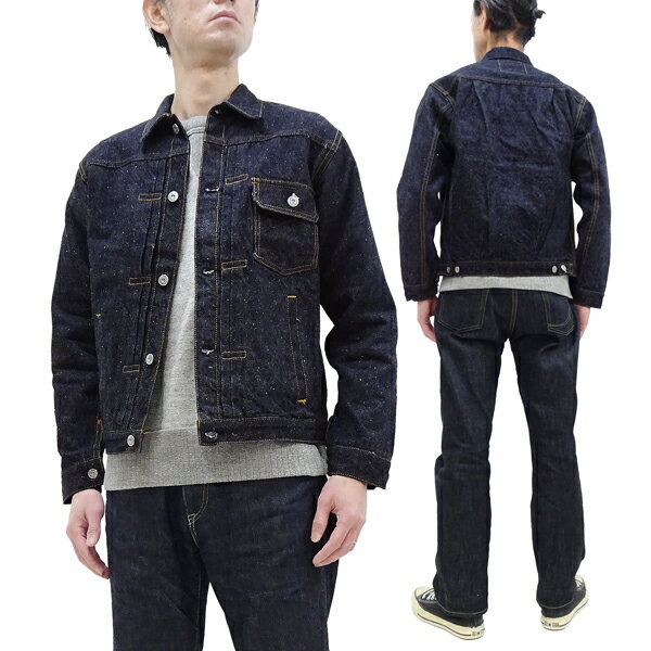 サムライジーンズ ジャケット S5512PX15OZ Samurai Jeans 15oz インディゴ デニムジャケット メンズ Gジャン ワンウォッシュ 新品