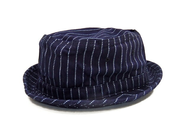 シュガーケーン ポークパイハット ウォバッシュストライプ SC02467 Sugar Cane WABASH STRIPE PORKPIE HAT メンズ ハット 帽子 新品