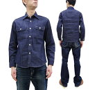 奬ĹµSC27852ǥ˥ॷĥ̵ϥǥ˥421A󥦥åΥ󥿡ץ饤SugarCaneDenimShirtMen'sLongSleeveButtonUpPlainJeanWorkShirtSC27852421IndigoOneWashToyoEnterprisesMadeinJapan