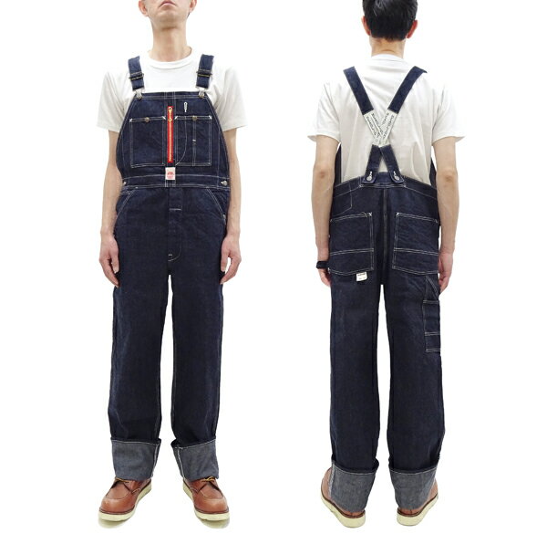 ヘッドライト オーバーオール HD42554 メンズ 11オンス デニム ローバック オーバーオールズ 421A) ワンウォッシュ HEADLIGHT OVER...