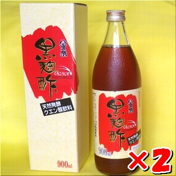 八重泉「黒麹酢」(もろみ酢)900ml入×2本・...の商品画像