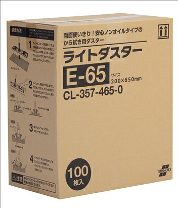 毎日のフロア清掃に欠かせない、各種から拭き用ダスター。 耐久性、耐磨耗性に優れ、超極細繊維でチリ・ホコリ・毛髪を素早く繊維にからめ取ります。 たっぷり気兼ねなく使えるエコノミータイプです。 再生ポリエステル使用。 両面使用可能。 耐久性やコスト・環境への配慮など、用途に合わせた商品をお選びいただけます。 サイズ：約幅650×奥行200mm 入り数：100枚×5箱入 材質・成分：ポリエステル(再生樹脂)、ポリエステル