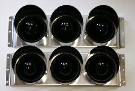 3連車高灯R/Lセット　筒、BKT、ミガキ仕様