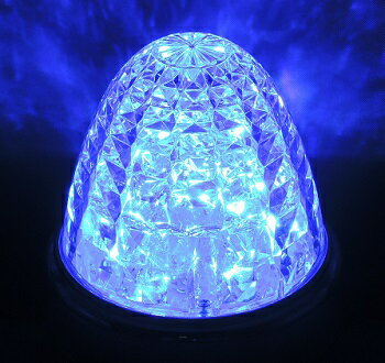 Rakuten - JB LEDクリスタルハイパワーマーカーランプ激光　クリスタルブルー　12/24V共用