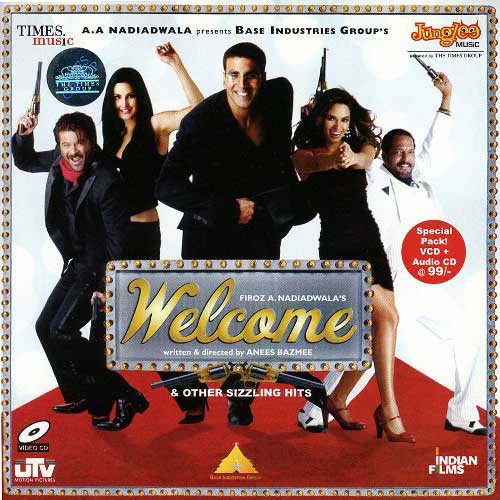 インド映画 ボリウッド 音楽CD "WELCOME" ICD-386