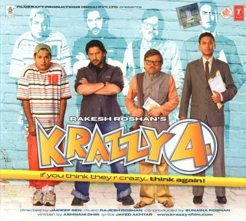 インド映画 ボリウッド 音楽CD "KRAZZY 4" ICD-335