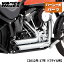 Х󥹡ϥ󥺢硼ȥåȥå ե륨  12-17ǯ եƥ VanceHines Shortshots Staggered Exhaust System - Chrome for Harley-Davidson 17225 1800-1414 VH0063