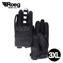 ローグ■FNGR グラフィック レザーグローブ ブラック/ホワイト 【3XLサイズ】 Roeg FNGR Graphic glove BLACK/WHITE ハーレー