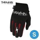 スラッシンサプライ■ ステルスグローブ ブラック/レッド 【S】 Thrashin Supply Stealth Glove - Black/Red バイク ハーレー