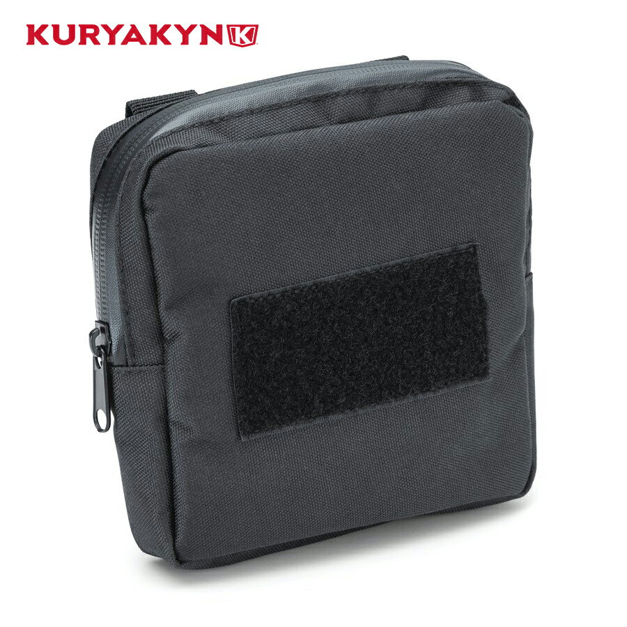 クリアキン■クイックスタッシュ モールポーチ モールシステム対応ポーチ Kuryakyn Quick Stash Molle Pouch Black