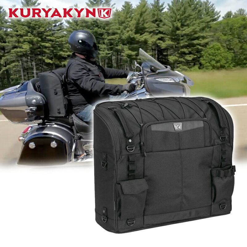 クリアキン■モメンタム ワンダラー ツーリングシートバッグ Kuryakyn Momentum Wanderer Touring Seat Bag 5286 418565 3505-0218