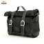 󥰥饤ɢååȥ ɥåѡ ɥХå 󥰥 12L ֥å Longride Old Chopper Saddlebag Waxed Cotton 12L - BLACK 588741