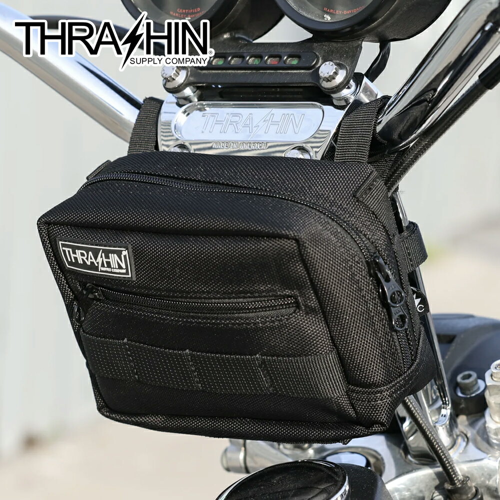 スラッシンサプライ■ハンドルバーバッグ ブラック ThrashinSupply Handlebar Bag - Black