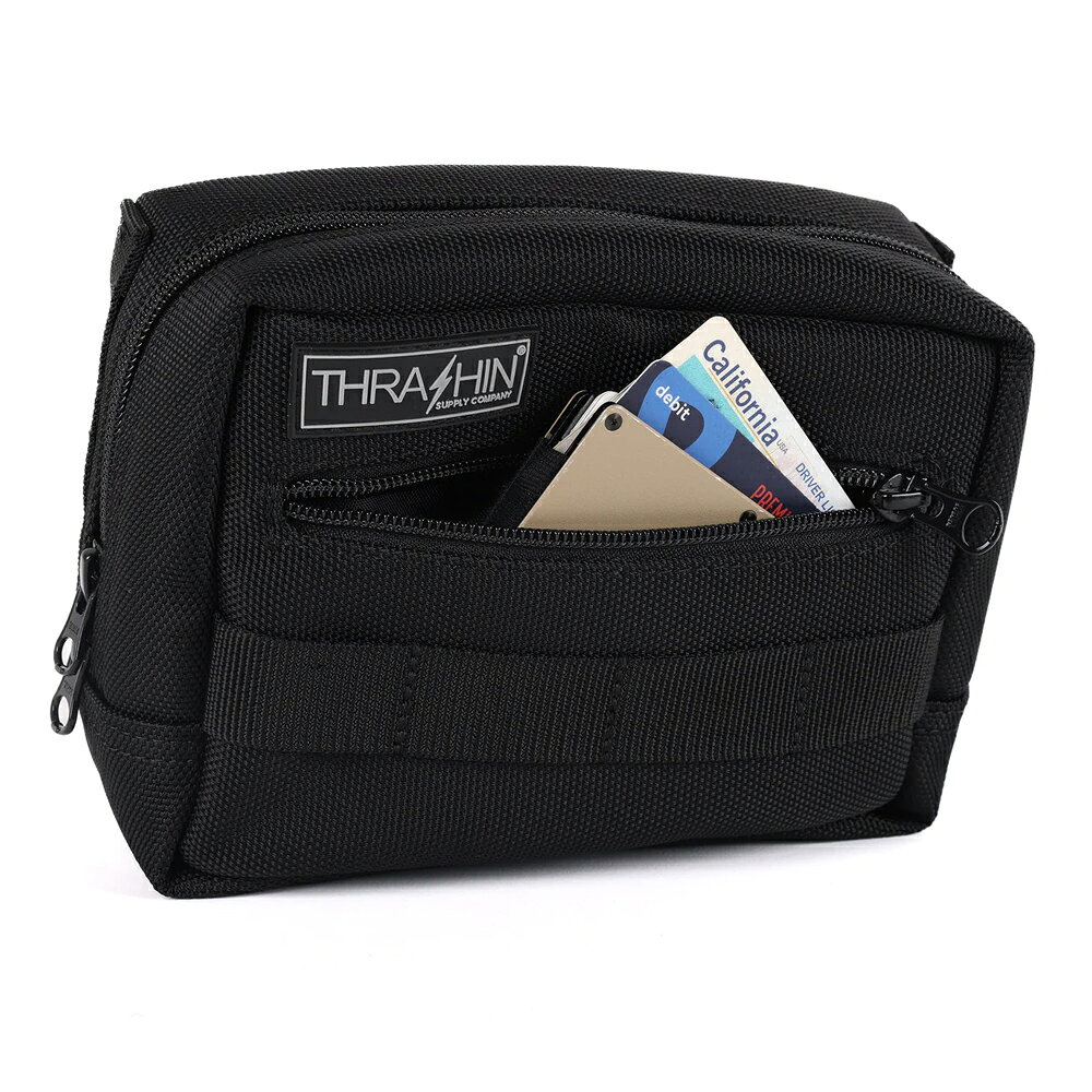 ����å��󥵥ץ饤���ϥ�ɥ�С��Хå� �֥�å� ThrashinSupply Handlebar Bag Black