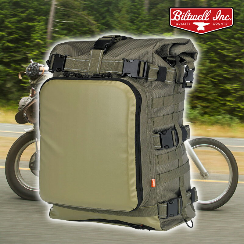 ビルトウェル■エクスフィル80 バッグ オリーブドラブグリーン Biltwell EXFIL-80 Bag - OD Green 3515-0183 3003-02