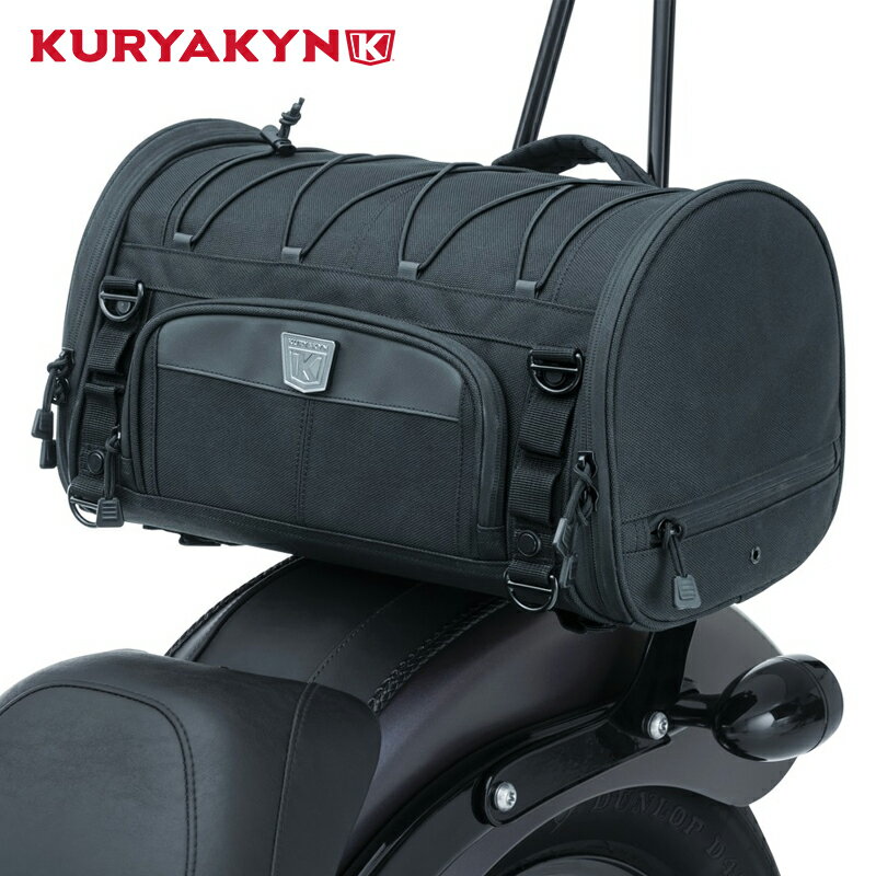 クリアキン■モメンタム ランブラーロールバッグ Kuryakyn Momentum Rambler Roll Bag 5213 3516-0268