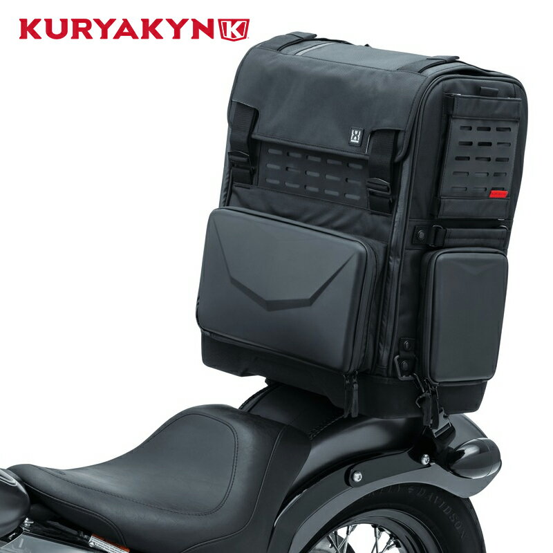 楽天ハーレーパーツのパインバレークリアキン■エクスクージョン XSオデッセイバッグ シートバッグ Kuryakyn XKursion XS Odyssey Bag 5222 3515-0209