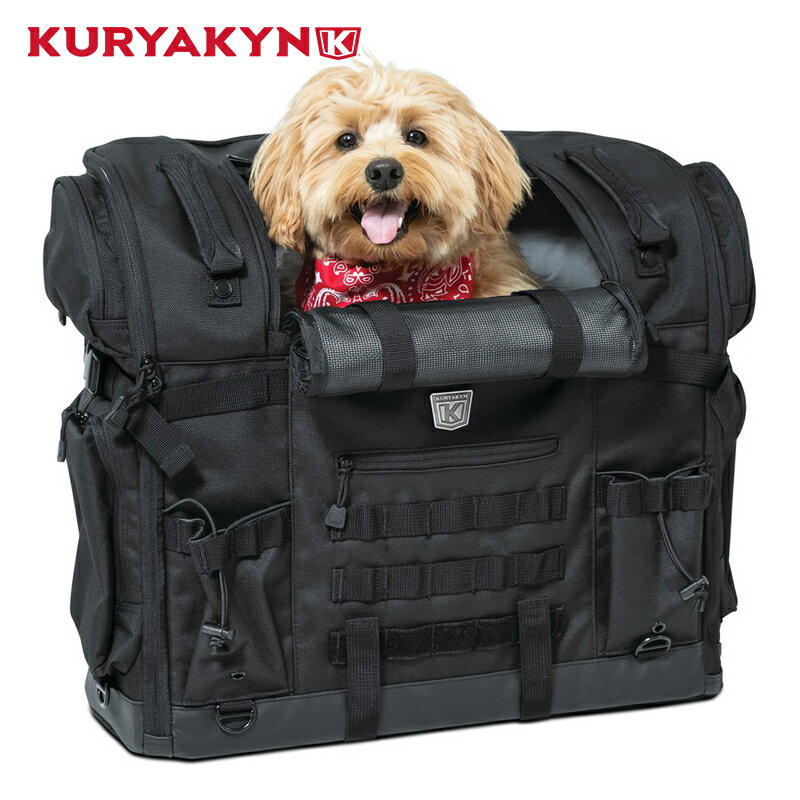 クリアキン■ペットパレス タイタン ペット用ツーリングシートバッグ  Kuryakyn Pet Palace Titan Touring Seat Bag 5723 504488 3515-0224