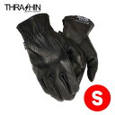 スラッシンサプライ■ローパー レザーグローブ ブラック【Sサイズ】 Thrashin Supply