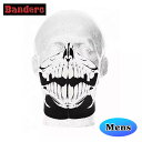 バンデロ■バイカー フェイスマスク ラプター メンズ フリーサイズ Bandero Biker Half Face Mask Raptor