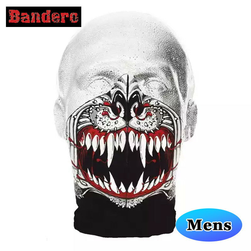 バンデロ■バイカー フェイスマスク ロングネック スパイク メンズ フリーサイズ Bandero Biker Face Mask Longneck Spike