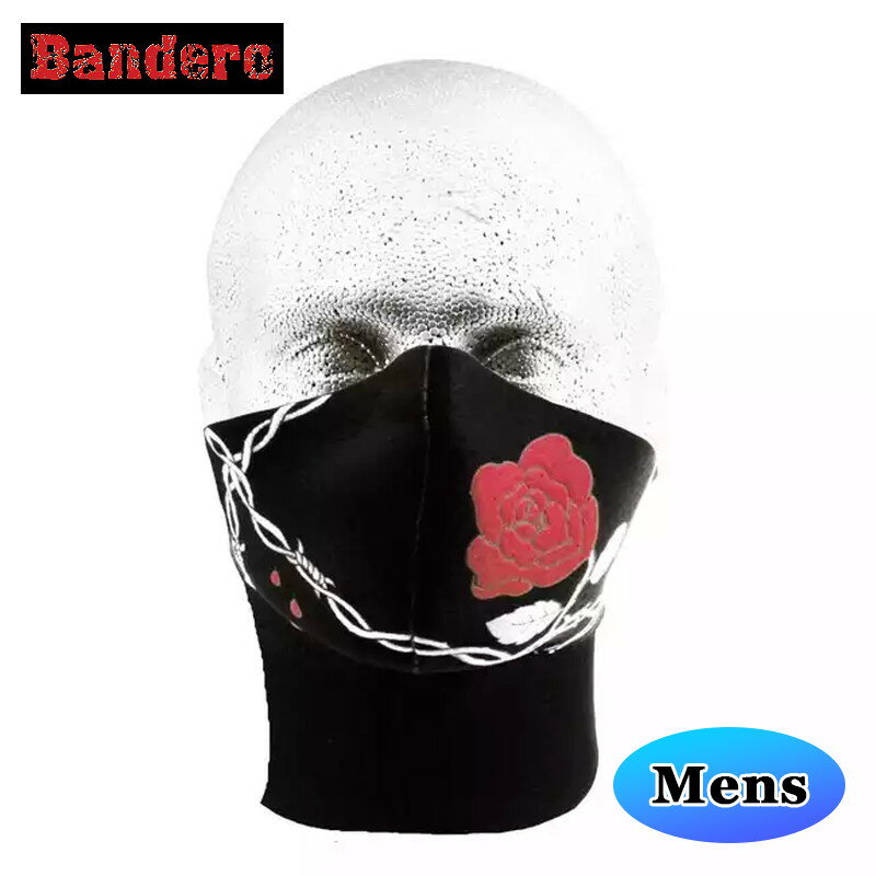 BANDERO バンデロは、英国発のオートバイとスノーボードのウェア・アクセサリーの専門メーカーです。 製品は専門的な設計と厳しいテストを経て、最高水準で製造されています。 無地からド派手なデザインまで、豊富なラインナップを用意。 フェイスマスクをお探しなら、ぜひチェックしてみてください。 Bandero Biker Face Mask Longneck Wildrose（ワイルドローズ） ヨーロッパのハーレー乗りに大人気のBandero バイカーマスクは、スタイルと快適さを兼ね備え、男女ともに注目を集めるデザインとなっています。 ロングネックタイプは首元をより暖かく保護することができます。 ・100％通気性CRネオプレンから製造されています。 ・着心地が良く、通気性があり、丈夫です。 ・お手入れ簡単 - 石鹸水で洗うだけ。 ・ぴったりとした快適なフィット感を実現する輪郭形状と、簡単に装着できるベルクロパッドを備えています。 ・男性用、ワンサイズ（フリーサイズ） --------納期についてのご注意-------- ・在庫数について、実店舗での販売状況などにより実際と違う表記になっている場合があります。 具体的な納期についてはご注文確認後にメールにてご案内いたしますのでご確認をお願いいたします。 ・メーカーの在庫状況をリアルタイムに反映できない都合上、取り寄せ在庫「有り」の場合でもメーカーで生産待ちとなっている場合が稀にございます。 その場合はおまかな納期をご案内させていただきます。 ・ご注文いただいた商品がメーカーで廃番になっていた場合、勝手ながらご注文をキャンセルとさせていただくことがございます。ご了承ください。 ------------------------------------ バンデロ フェイス マスク ネオプレーン 防寒 バイク 防風 ハーレー