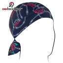 ザンヘッドギア■フライダナ スポーツフレックス ヘッドラップ バーブド ワイヤー ローズ ZanHeadgear Flydanna SportFlex Headwrap Barbed Wire Roses