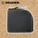 デグナー■レザーコインケース ブラック W-85 DEGNER LEATHER COIN CASE