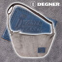 デグナー■レザーボディバッグ バナナ グレー W-105 DEGNER LEATHER BODY BAG BANANA