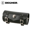 デグナー■レザーツールバッグ コンチョ付き ブラック DEGNER LEATHER TOOLBAG BLACK TB-3G-BK