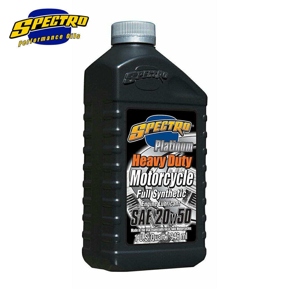 XyNgwr[f[eB[ v`i GWIC n[[p 100%w 20w50 i1NI[g/0.95Lj RHDP25 SPECTRO Heavy Duty Platinum Full-Synthetic Engine Oil