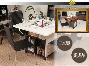 \ページ限定・カードケース付/ 【送料無料】【バタフライカウンターテーブル 幅89.5cm】 折りたたみダイニングテーブル バタフライダイニングテーブル