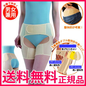 【即出荷】\ページ限定・カードケース付/ 股関節用サポーター 【送料無料・代引料無料】【うす楽スイスイインナー 股関節ベルト 両足用】 サポートインナー