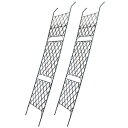 アイアンフェンス 【送料無料】【アイアン製グリーンカーテン アーガイル 2枚組 IFGC011-2P-BLK】 アイアンラティス 目隠し 日除け 日よけ 遮光