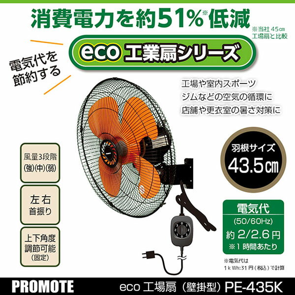 ＼ページ限定・カードケース付/ 壁掛型工場扇【...の紹介画像2