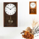 【即出荷】＼ページ限定・カードケース付／　和風 振り子掛け時計 CHAMBRE LATTICE PENDULUM CLOCK CH-058 【送料無料・代引料無料】 ［レトロ時計 オシャレ 振り子時計］　###2108