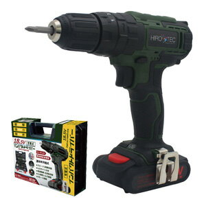 ＼ページ限定・カードケース付／　18.5V 充電式インパクトドライバー 【送料無料】 ［ 充電式 コードレスドライバー インパクトドライバー 電動ドリル スピード切替 ライト付き]