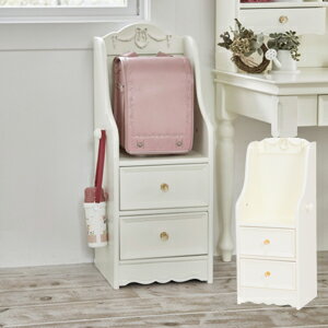 ランドセルラック ホワイト RCC-1856WH　【送料無料】完成品