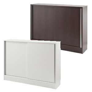 ＼ページ限定・カードケース付／　スタイリッシュデザイン カウンター下幅120引戸　■送料無料・日本製・完成品■