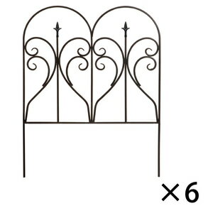 Rakuten - アイアンフェンス フィニアル 6枚組 IPN-7293-6P【送料無料】