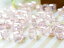 アクリル製 スクエア型ビーズ 桃 ピンク 10粒 ネックレス ブレスレット ピアス アクセサリーパーツ