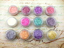 【毎日発送】 シェルパウダー 全12色セット ネイル レジン 素材 アクセサリーパーツ 材料