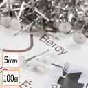 【毎日発送】【サージカルステンレス 316 】 5mm ピアス シルバー 平皿タイプ×シリコンキャッチセット 100個 (50ペア) ステンレス アクセサリー ...