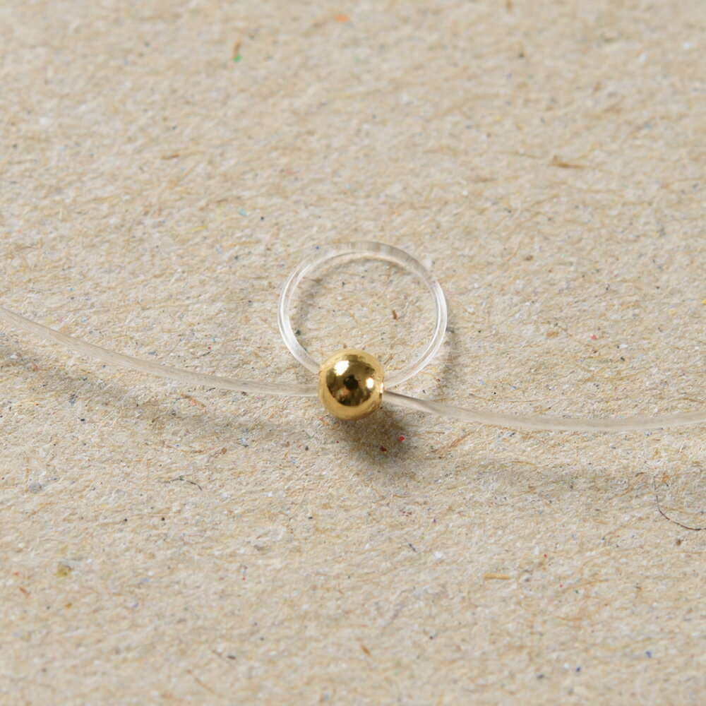 【サージカルステンレス316L】ボールチップとつぶし玉セットゴールド10個ずつステンレスアクセサリーパーツ金属アレルギー対策